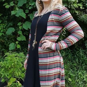 Belle du Jour Stripe Cardigan